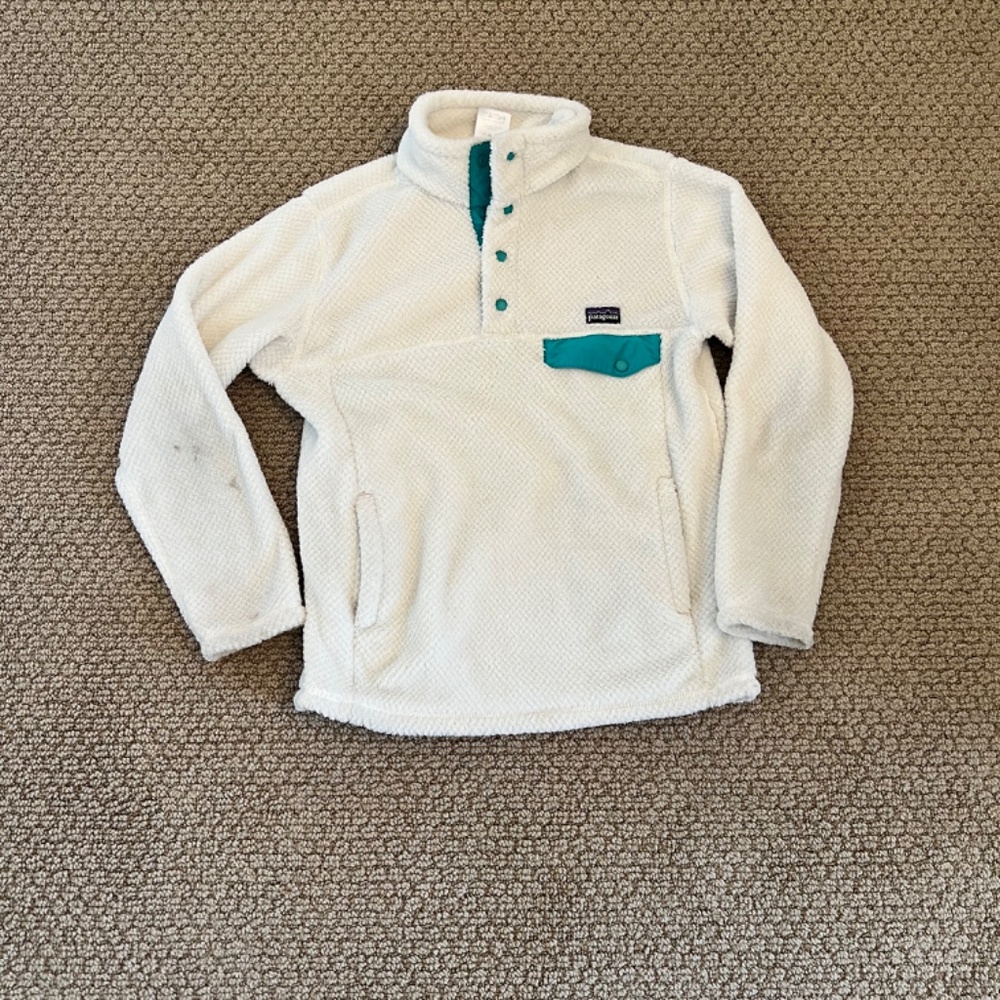 Patagonia Kids' Re-Tool Snap-T® Pullover Fleece Size Large(12) - Picture 3 of 6